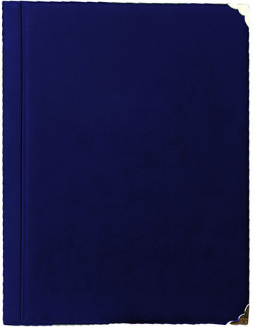 Sd Toys Menü-Halter in Blau Farbe 21x30 cm