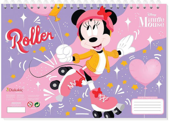 Diakakis Zeichenblöcke MINNIE A4 (21 x 29,7 cm)