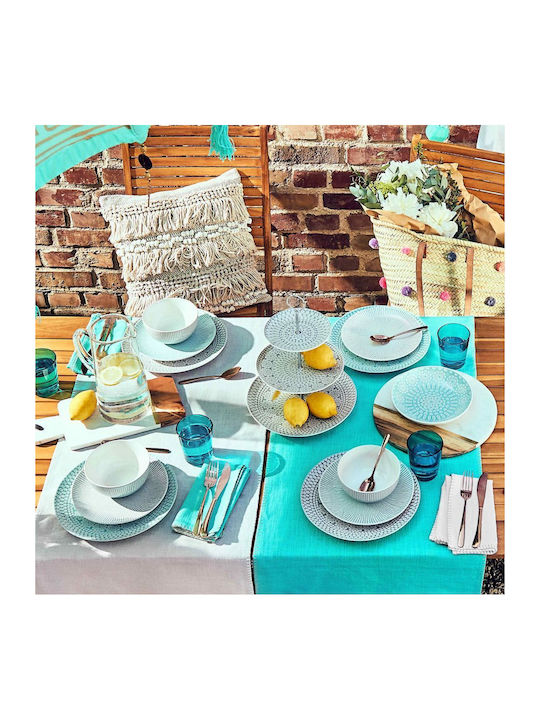 Butlers Ράνερ Βαμβακερό Finca Γκρι 50x160εκ.