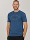 Cruz Berno Men's Short Sleeve T-shirt Blue