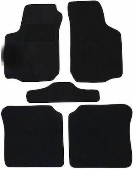 Autopataki Set of Front and Rear Mats 5pcs for Seat Toledo 2004-2012 Black