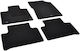 Rigum Set of Front and Rear Mats 4pcs for Kia Sorento 2020+ Black