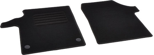 Rigum Front Mats 2pcs for Mercedes-Benz EQV 2021+ Black