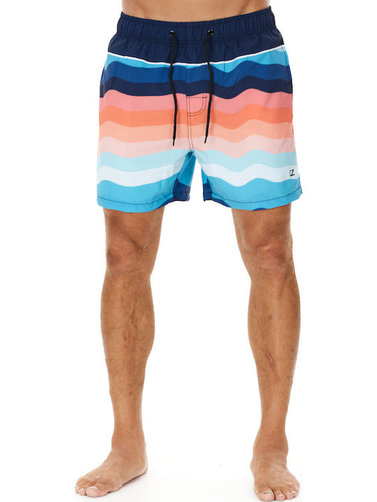 Cruz Men's Swimwear Bermuda Multicolour with Pa...