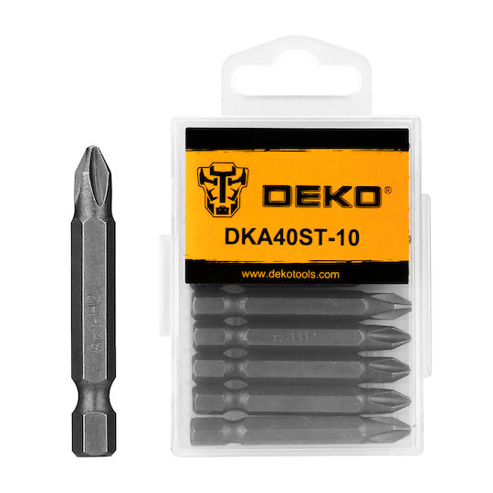 Deko Сет 10 Битове за Винтоверт Кръст
