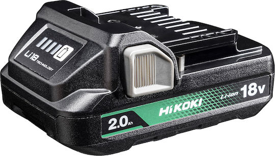 Hikoki Werkzeugbatterie Lithium 18V mit Kapazität 2Ah