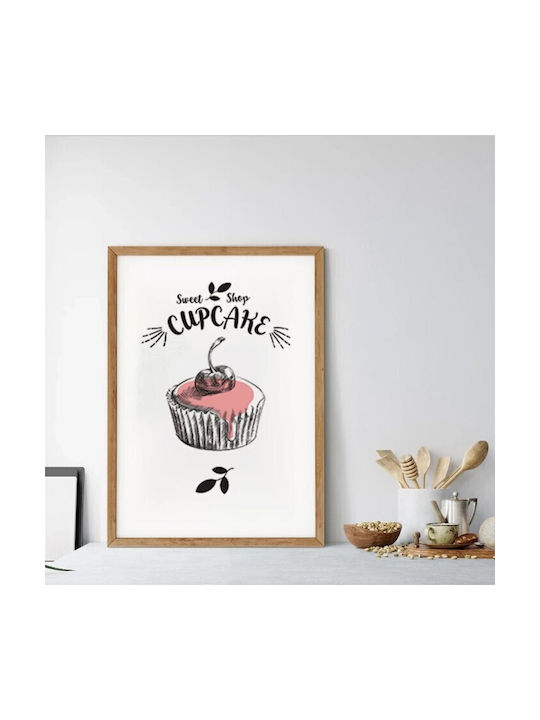 Walls Wooden Frame Poster 40x50cm