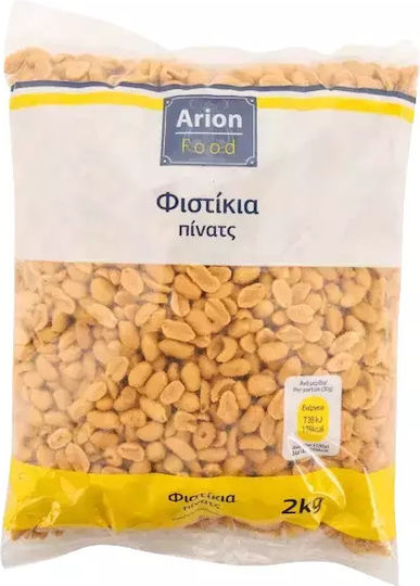 Arion Food Φιστίκια Πίνατς Ωμά Αποφλοιωμένα με Αλάτι 2000gr