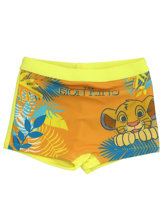 Disney Kids Swimwear Swim Shorts Yellow