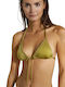 Watercult Triangle Bikini Top Green