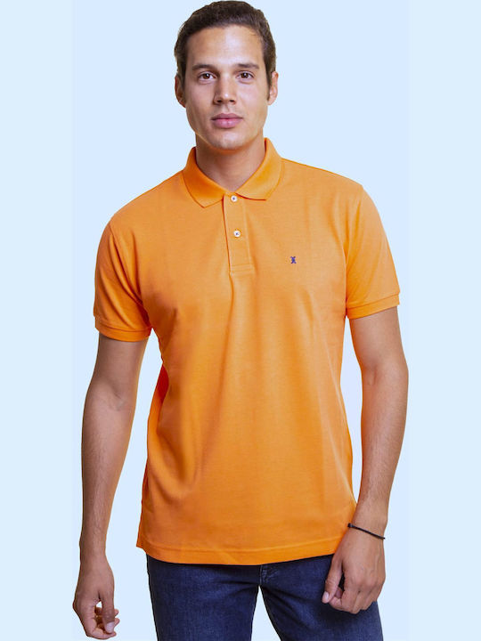 The Bostonians Polo Μπλούζα Κοντομάνικη Πορτοκαλί
