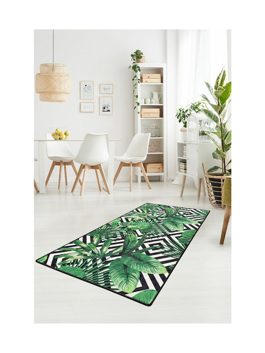 Rug Rectangular Green