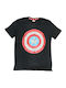 Marvel Γυναικείο T-shirt Μαύρο Βαμβακερό