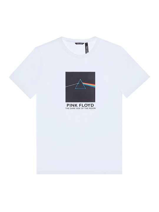 Antony Morato T-shirt Pink Floyd White Cotton