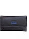 Luxus Luxus Leder Schlüsselhalter Marineblau