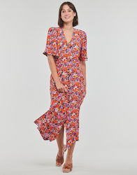 Esprit Kleid Ganztägig Orange Esprit Kleid Ganztägig Orange