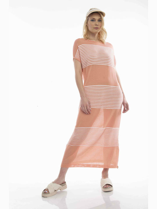 Raffaella Collection Summer Midi Dress Pink