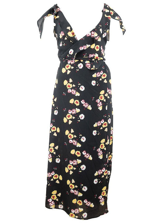 FantazyStores Summer Maxi Dress Black 221073