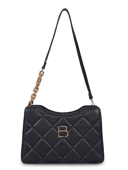 Damentasche Schultertasche Marineblau
