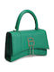 Set Damentasche Schultertasche Grün