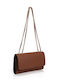 Damentasche Schultertasche Tabac Braun