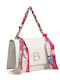 Damentasche Schultertasche Weiß