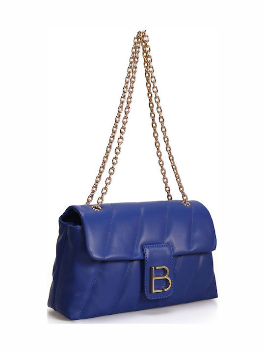 Damentasche Schultertasche Blau