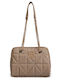 Damentasche Schultertasche Beige
