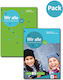 Wir Alle A2 Übungsbuch Mit Audios-online + Klett Book-app + Trainingsheft Set 2 Tem