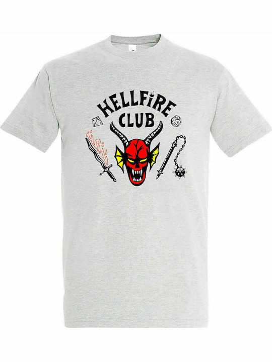 T-shirt Hellfire Club σε Λευκό χρώμα