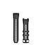 Garmin Λουράκι Σιλικόνης Μαύρο (Garmin Instinct 2X)