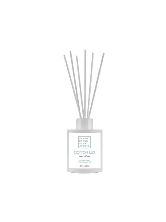 Sanko Scent Diffuser Cotton Lux με Άρωμα White Musk RD423S 125ml