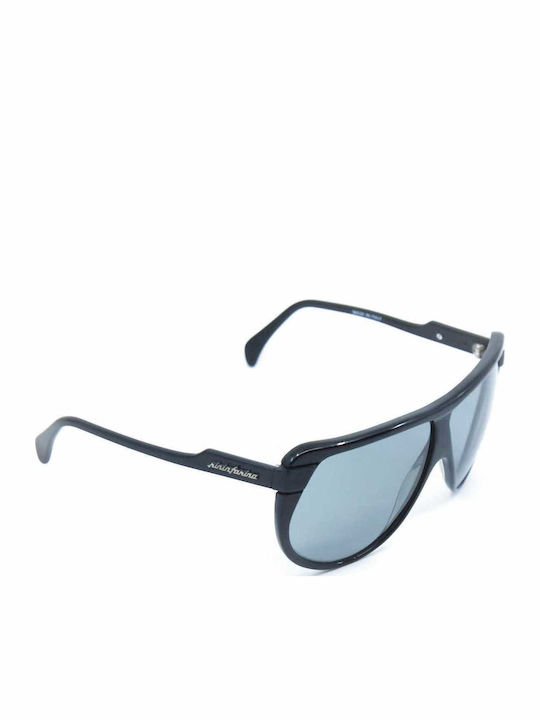 Persol Ratti Unisex Γυαλιά Ηλίου με Μαύρο Κοκκάλινο Σκελετό και Μαύρο Φακό