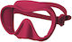 XDive Silicone Diving Mask Rainbow Burgundy
