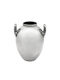 Savvas Design Decorative Vase Silver 8x8x11cm
