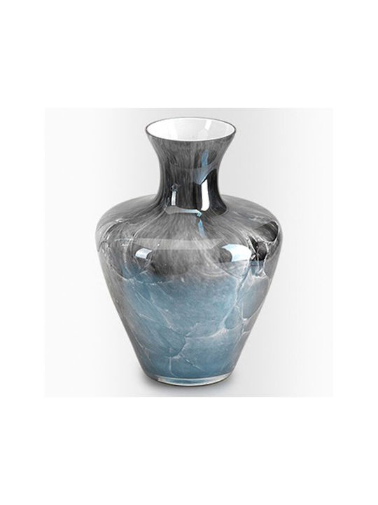 Decorative Vase Transparent 18x10x30cm