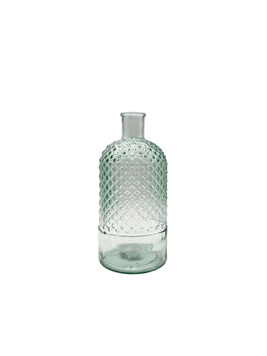 Vază Decorativă Sticlă Transparent 28cm 1buc