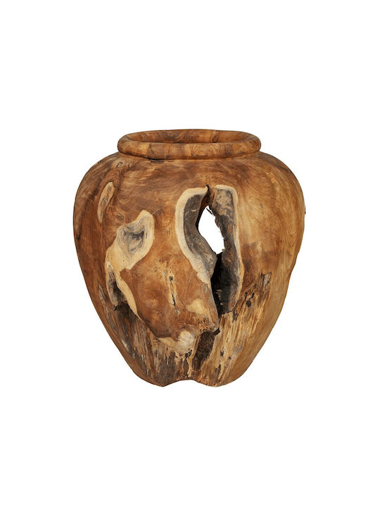 Wooden Vase 41x41x50cm