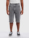 Men's Shorts Jeans Gray