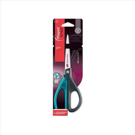 Maped Essentials Scissors for Crafts Left-Handers 21cm with Metallic Blade (Μiscellaneous colours) 1pcs