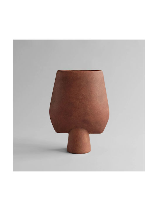 101 Copenhagen Decorative Vase Brown 33x16x43cm