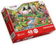 Παιδικό Puzzle Περιπέτεια στο Δάσος για 4+ Ετών 48pcs Ελληνοεκδοτική