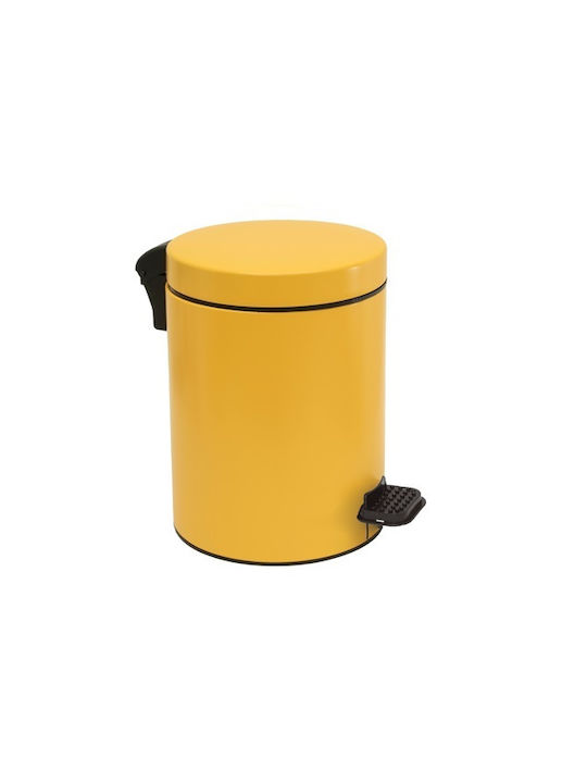 Pam & Co Πλαστικό Καλαθάκι Μπάνιου 3lt Κίτρινο