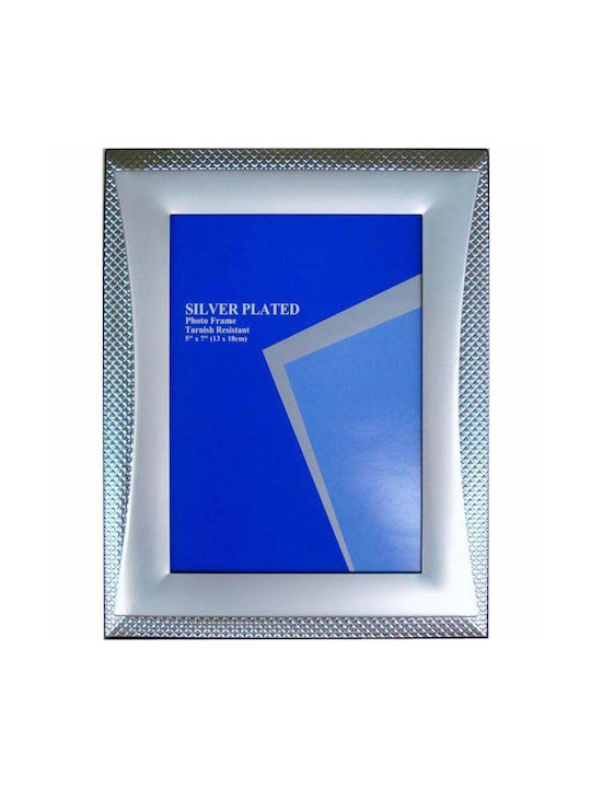 Ankor Silver Plated Photo Frame with Silver Frame