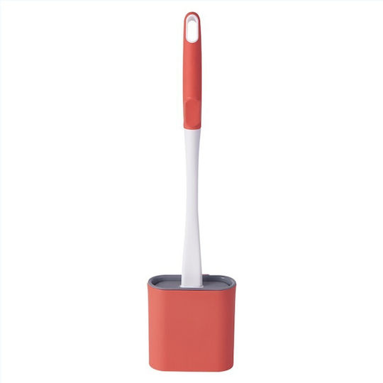Kunststoff Badezimmer Toilettenbürste Rot