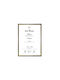 General Trade Wall-Mounted Wooden Photo Frame With Brown Frame