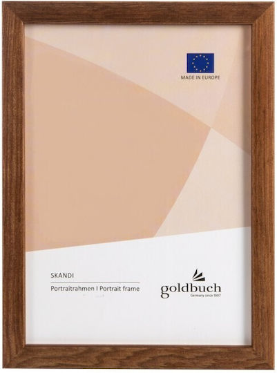 The Paper Box Wooden Photo Frame with Brown Frame Colour