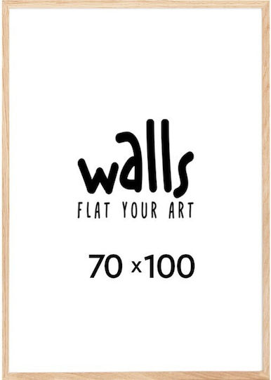 Walls Κορνίζα Τοίχου με Μπεζ Πλαίσιο Ξύλινη 70x100