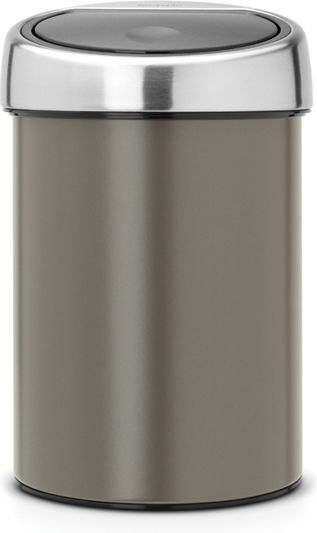 Brabantia Inox Badezimmer Mülleimer 3Es Braun
