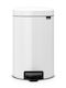 Brabantia Inox Bathroom Basket 12lt White